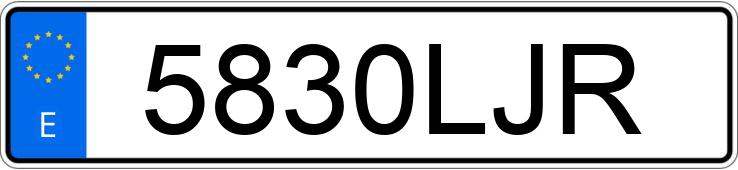 Numer rejestracyjny 5830LJR posiada MERCEDES GLC (253) Numer rejestracyjny 5830LJR posiada MERCEDES GLC (253)