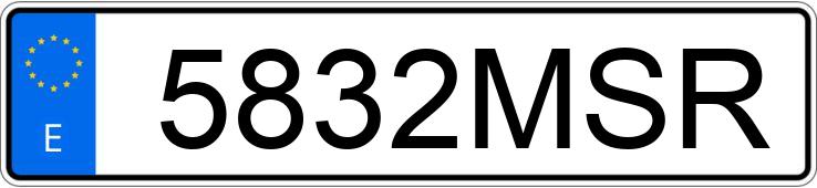 Numer rejestracyjny 5832MSR posiada MERCEDES EQB (243) Numer rejestracyjny 5832MSR posiada MERCEDES EQB (243)