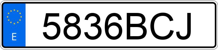 Numer rejestracyjny 5836BCJ posiada BMW SERIE 3 Numer rejestracyjny 5836BCJ posiada BMW SERIE 3