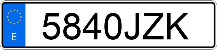 Numer rejestracyjny 5840JZK posiada BMW SERIE 1 F20 116D Numer rejestracyjny 5840JZK posiada BMW SERIE 1 F20 116D