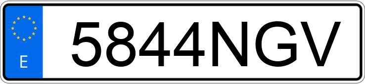 Numer rejestracyjny 5844NGV posiada VOLKSWAGEN TIGUAN Numer rejestracyjny 5844NGV posiada VOLKSWAGEN TIGUAN