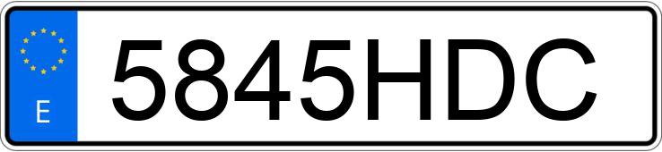 Numer rejestracyjny 5845HDC posiada PIAGGIO LIBERTY 125 Numer rejestracyjny 5845HDC posiada PIAGGIO LIBERTY 125