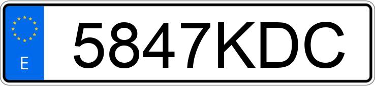 Numer rejestracyjny 5847KDC posiada OPEL CORSA Numer rejestracyjny 5847KDC posiada OPEL CORSA