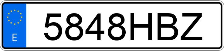 Numer rejestracyjny 5848HBZ posiada AUDI A4 Numer rejestracyjny 5848HBZ posiada AUDI A4