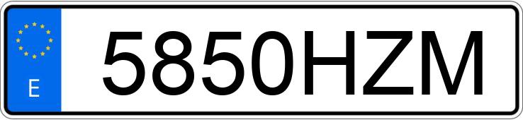 Numer rejestracyjny 5850HZM posiada TOYOTA YARIS Numer rejestracyjny 5850HZM posiada TOYOTA YARIS