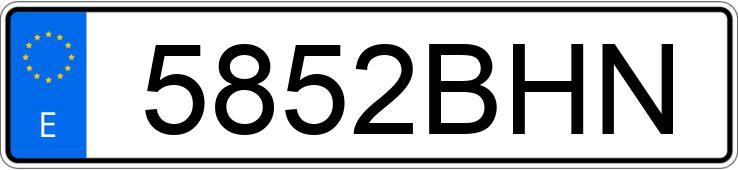 Numer rejestracyjny 5852BHN posiada SEAT CORDOBA STELLA 1.4