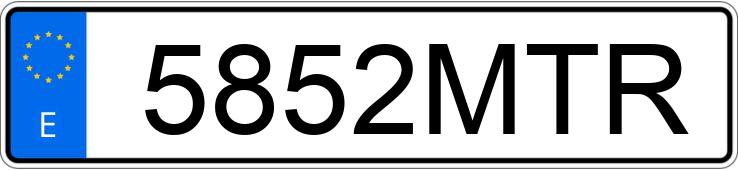 Numer rejestracyjny 5852MTR posiada MERCEDES C (204) Numer rejestracyjny 5852MTR posiada MERCEDES C (204)