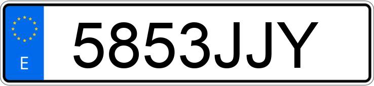 Numer rejestracyjny 5853JJY posiada CHEVROLET-GM CAMARO 3.6 V6 328 Numer rejestracyjny 5853JJY posiada CHEVROLET-GM CAMARO 3.6 V6 328