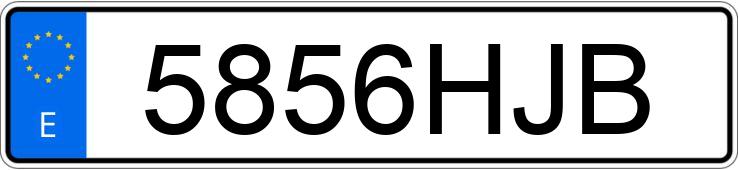 Numer rejestracyjny 5856HJB posiada OPEL INSIGNIA