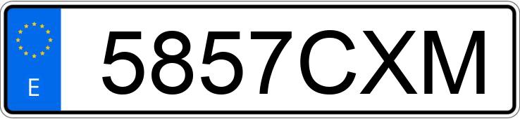 Numer rejestracyjny 5857CXM posiada BMW SERIE 5 Numer rejestracyjny 5857CXM posiada BMW SERIE 5