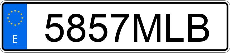 Numer rejestracyjny 5857MLB posiada NISSAN JUKE Numer rejestracyjny 5857MLB posiada NISSAN JUKE