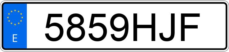 Numer rejestracyjny 5859HJF posiada PEUGEOT 207 Numer rejestracyjny 5859HJF posiada PEUGEOT 207