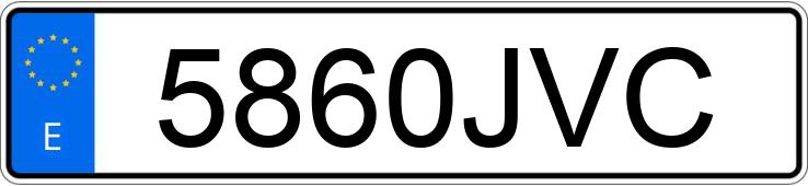 Numer rejestracyjny 5860JVC posiada TOYOTA PROACE Numer rejestracyjny 5860JVC posiada TOYOTA PROACE
