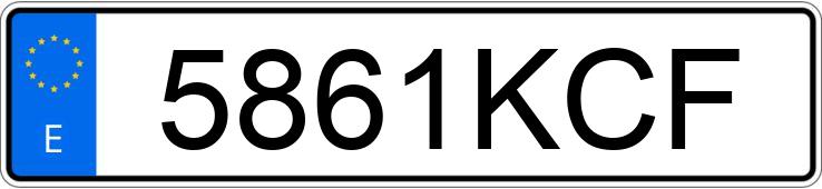 Numer rejestracyjny 5861KCF posiada FORD TOURNEO COURIER Numer rejestracyjny 5861KCF posiada FORD TOURNEO COURIER