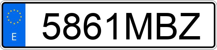 Numer rejestracyjny 5861MBZ posiada OPEL CORSA Numer rejestracyjny 5861MBZ posiada OPEL CORSA