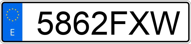 Numer rejestracyjny 5862FXW posiada PEUGEOT 407 Numer rejestracyjny 5862FXW posiada PEUGEOT 407