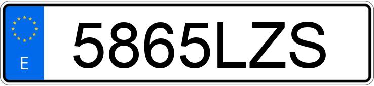 Numer rejestracyjny 5865LZS posiada AUDI E-TRON Numer rejestracyjny 5865LZS posiada AUDI E-TRON