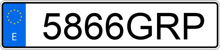 Numer rejestracyjny 5866GRP posiada NISSAN QASHQAI Numer rejestracyjny 5866GRP posiada NISSAN QASHQAI
