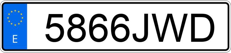 Numer rejestracyjny 5866JWD posiada SKODA YETI OUTDOOR Numer rejestracyjny 5866JWD posiada SKODA YETI OUTDOOR