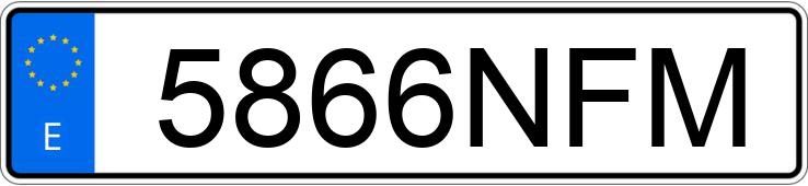 Numer rejestracyjny 5866NFM posiada VOLKSWAGEN CRAFTER Numer rejestracyjny 5866NFM posiada VOLKSWAGEN CRAFTER