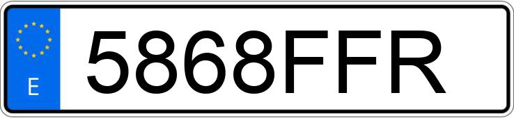 Numer rejestracyjny 5868FFR posiada AUDI A4 Numer rejestracyjny 5868FFR posiada AUDI A4