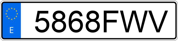 Numer rejestracyjny 5868FWV posiada PEUGEOT 207 Numer rejestracyjny 5868FWV posiada PEUGEOT 207