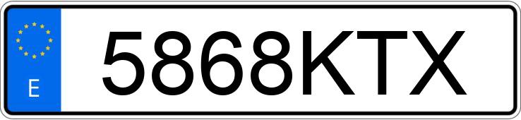 Numer rejestracyjny 5868KTX posiada RENAULT CAPTUR Numer rejestracyjny 5868KTX posiada RENAULT CAPTUR