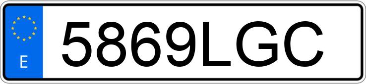 Numer rejestracyjny 5869LGC posiada BMW SERIE 4 Numer rejestracyjny 5869LGC posiada BMW SERIE 4