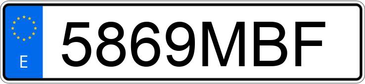 Numer rejestracyjny 5869MBF posiada MERCEDES C (205) Numer rejestracyjny 5869MBF posiada MERCEDES C (205)