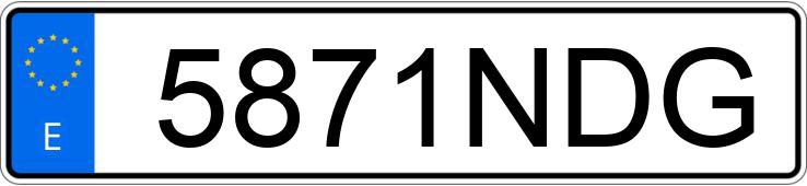 Numer rejestracyjny 5871NDG posiada PEUGEOT 308 Numer rejestracyjny 5871NDG posiada PEUGEOT 308