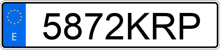 Numer rejestracyjny 5872KRP posiada MITSUBISHI OUTLANDER Numer rejestracyjny 5872KRP posiada MITSUBISHI OUTLANDER