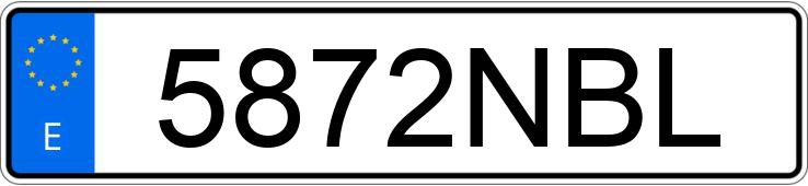 Numer rejestracyjny 5872NBL posiada KAWASAKI Z 900 Numer rejestracyjny 5872NBL posiada KAWASAKI Z 900