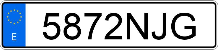 Numer rejestracyjny 5872NJG posiada MERCEDES GLC (253) Numer rejestracyjny 5872NJG posiada MERCEDES GLC (253)