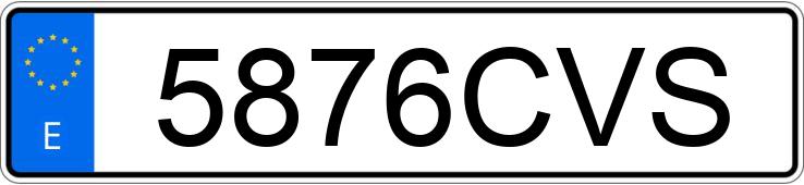 Numer rejestracyjny 5876CVS posiada HONDA CIVIC Numer rejestracyjny 5876CVS posiada HONDA CIVIC