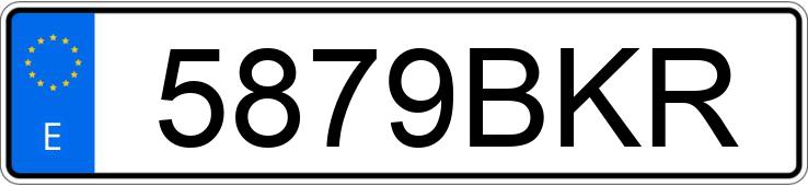 Numer rejestracyjny 5879BKR posiada FORD FOCUS Numer rejestracyjny 5879BKR posiada FORD FOCUS