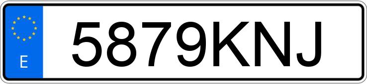 Numer rejestracyjny 5879KNJ posiada RENAULT MEGANE Numer rejestracyjny 5879KNJ posiada RENAULT MEGANE