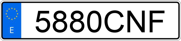 Numer rejestracyjny 5880CNF posiada BMW SERIE 3 Numer rejestracyjny 5880CNF posiada BMW SERIE 3