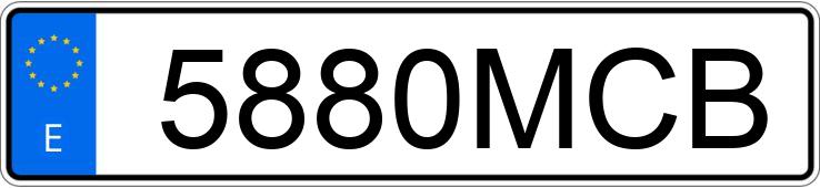 Numer rejestracyjny 5880MCB posiada NISSAN X-TRAIL Numer rejestracyjny 5880MCB posiada NISSAN X-TRAIL