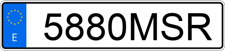 Numer rejestracyjny 5880MSR posiada SEAT ARONA Numer rejestracyjny 5880MSR posiada SEAT ARONA