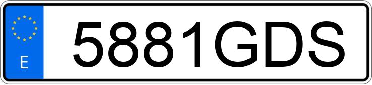 Numer rejestracyjny 5881GDS posiada RENAULT TRAFIC Numer rejestracyjny 5881GDS posiada RENAULT TRAFIC