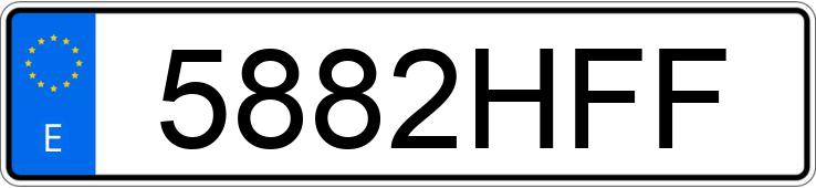 Numer rejestracyjny 5882HFF posiada RENAULT MEGANE Numer rejestracyjny 5882HFF posiada RENAULT MEGANE