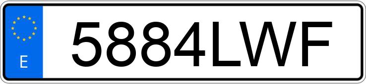 Numer rejestracyjny 5884LWF posiada OPEL GRANDLAND Numer rejestracyjny 5884LWF posiada OPEL GRANDLAND