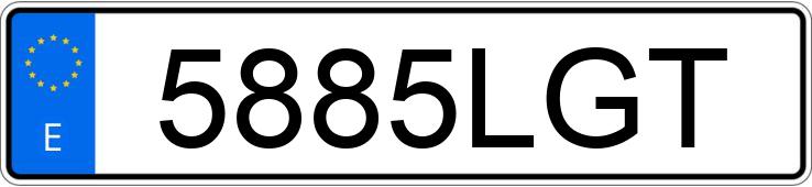 Numer rejestracyjny 5885LGT posiada MERCEDES CITAN Numer rejestracyjny 5885LGT posiada MERCEDES CITAN