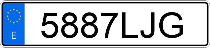 Numer rejestracyjny 5887LJG posiada AUDI Q3 SPORTBACK Numer rejestracyjny 5887LJG posiada AUDI Q3 SPORTBACK