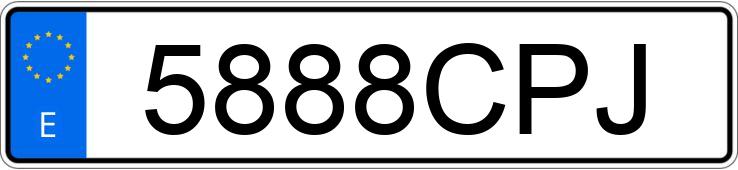 Numer rejestracyjny 5888CPJ posiada KIA SORENTO