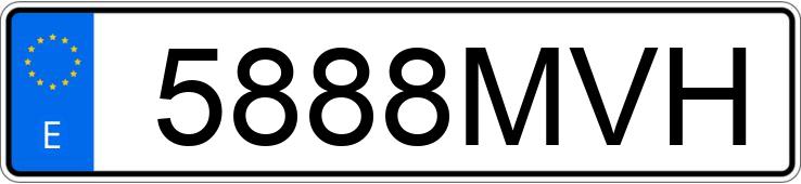 Numer rejestracyjny 5888MVH posiada PEUGEOT EXPERT Numer rejestracyjny 5888MVH posiada PEUGEOT EXPERT