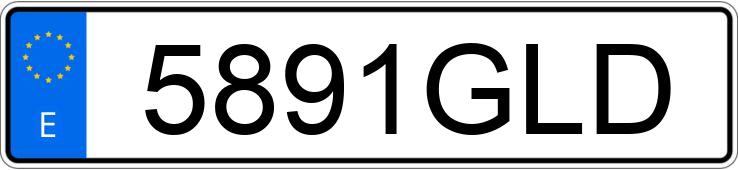 Numer rejestracyjny 5891GLD posiada MITSUBISHI LANCER