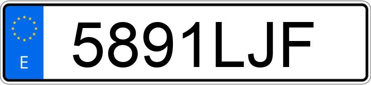 Numer rejestracyjny 5891LJF posiada SUNBEAM 1500 Numer rejestracyjny 5891LJF posiada SUNBEAM 1500