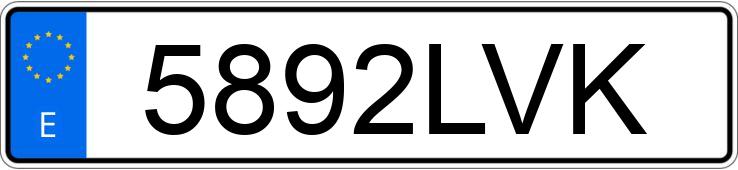 Numer rejestracyjny 5892LVK posiada SEAT ARONA Numer rejestracyjny 5892LVK posiada SEAT ARONA