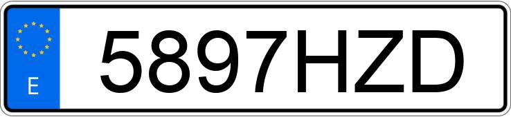 Numer rejestracyjny 5897HZD posiada PEUGEOT 108 Numer rejestracyjny 5897HZD posiada PEUGEOT 108